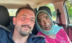 KOAH hastası Hanife teyze alevlere karşı tek başına direndi