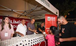 Osmangazi'de geleneksel kandil ikramları yapıldı