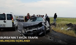 Bursa'nın 7 Aylık Trafik Bilançosu Açıklandı