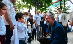Kestel'de geleneksel sünnet düğünü şöleni yapıldı