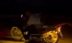 Bursa-Ankara Yolu'nda akılalmaz görüntü