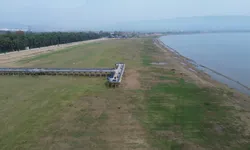 Bursa İznik Gölü’nde Kuraklık Alarmı! Orhangazi İskelesi Karada Kaldı