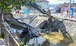 Bursa'da yıllardır beklenen köprü çalışması başladı