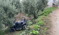 Bursa’da ATV bir anda tarlaya uçtu! Kazanın ayrıntıları araştırılıyor