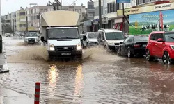 Bursa’da sağanak sonrası ilginç görüntü