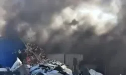 Bursa’da geri dönüşüm tesisinde yangın! Patlama sesleri paniğe neden oldu