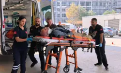 Bursa’da çatı tamiri sırasında kaza! 4 metre yükseklikten düştü