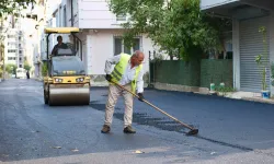 450 metrelik yol yenilemesi tamamlandı