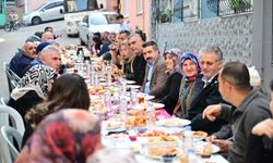 Piremir Mahallesi’nde kadınlar sofrayı kurdu Başkan Oktay Yılmaz davete katıldı