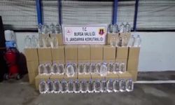 Bursa’da bir araçtan 1260 litre kaçak etil alkol çıktı