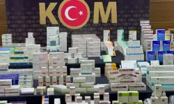 İş yerinde 35 milyon liralık kaçak ilaç ele geçirildi