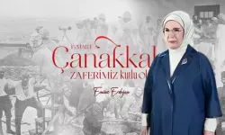 Emine Erdoğan Çanakkale Zaferi’nin yıl dönümünde şehitleri andı