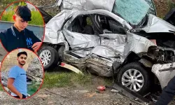 Hafriyat kamyonuyla çarpışan otomobildeki 2 kişi öldü
