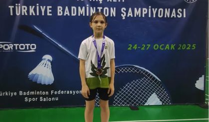 Bursa Osmangazili genç sporcudan gururlandıran başarı
