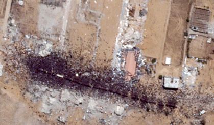 Dünya gözünü kapatırken, soykırımcı İsrail'in zulmü uzaydan görüntülendi