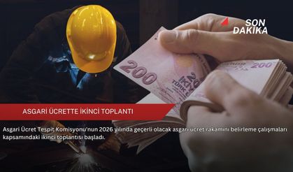 Asgari ücrette ikinci toplantı