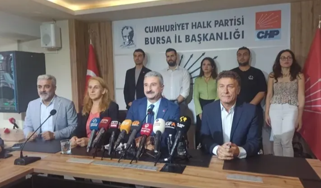 CHP Bursa İl Başkanlığından AK Parti iktidarına sert eleştiri