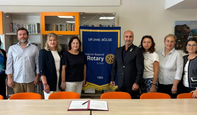 Rotary’den kız öğrencilere eğitim desteği geldi