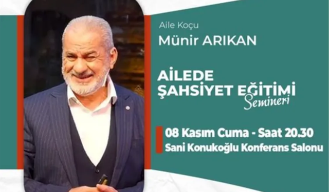 Bursa İnegöl'de “Ailede Şahsiyet Eğitimi” semineri düzenlenecek