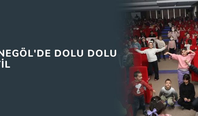 Bursa İnegöl'de dolu dolu ara tatil