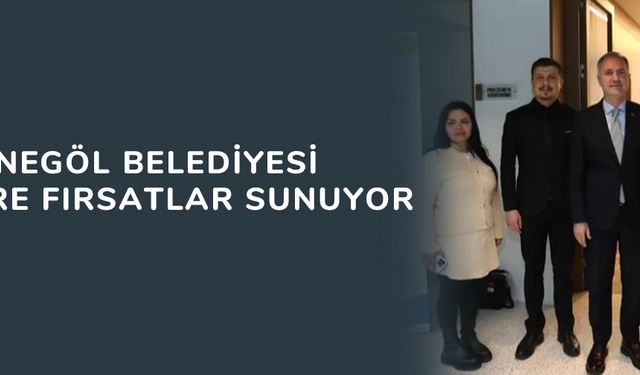 Bursa İnegöl Belediyesi gençlere fırsatlar sunuyor