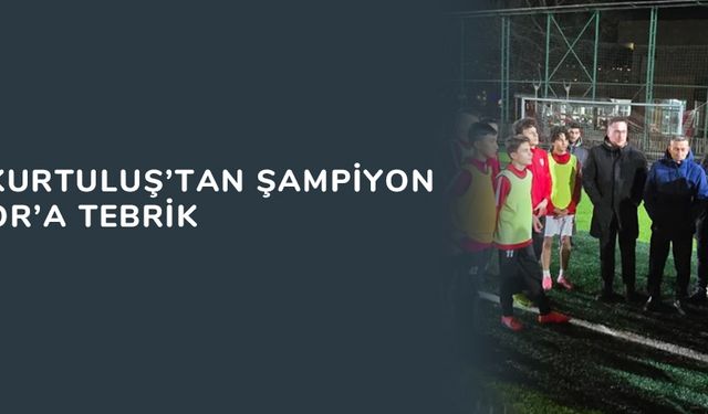 Başkan Kurtuluş’tan Şampiyon Zaferspor’a tebrik