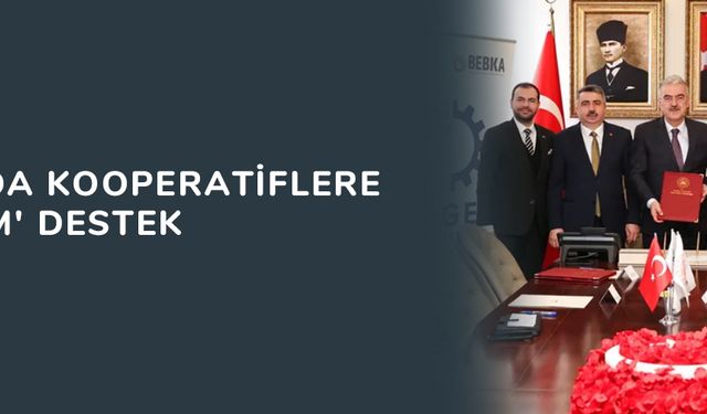 Bursa'da kooperatiflere 'Yıldırım' destek