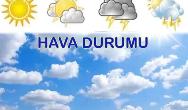 Bugün hava durumu nasıl olacak?