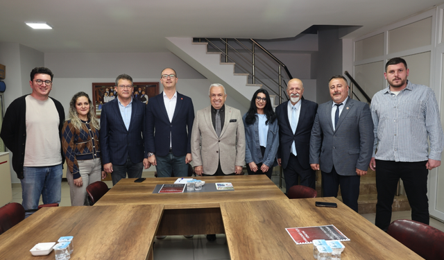 Başkan Şadi Özdemir’den iş birliği ziyaretleri