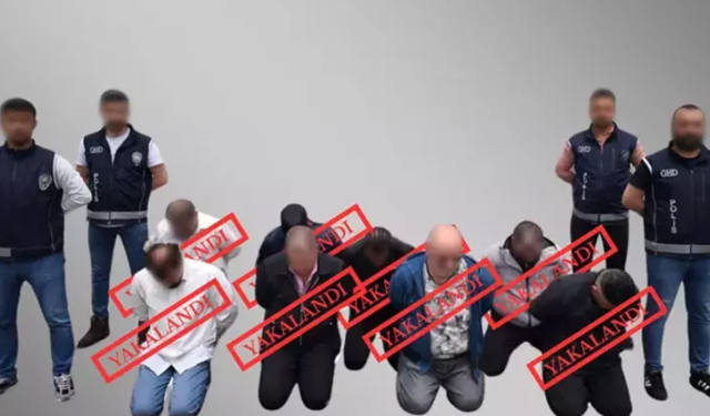 6 İlde INTERPOL Operasyonu: 23 Kişi Yakalandı