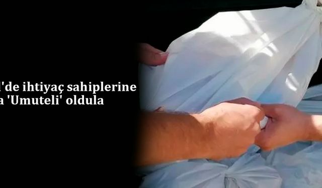 Bursa İnegöl'de ihtiyaç sahiplerine bayramda da 'Umuteli' oldular