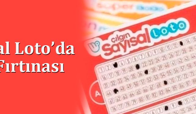 Sayısal Loto’da Şans Fırtınası