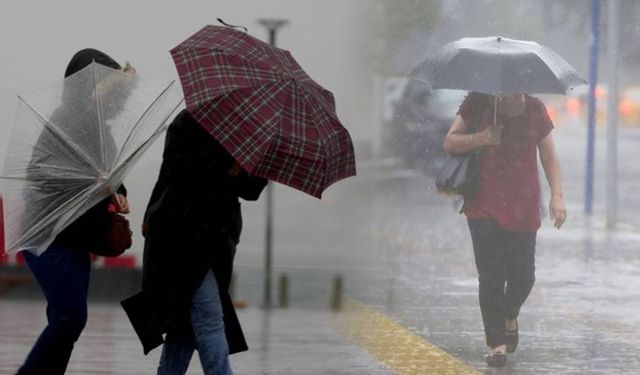 Meteoroloji İl İl Uyardı! Sağanak ve Fırtına Geliyor: Çok Kuvvetli Olacak...