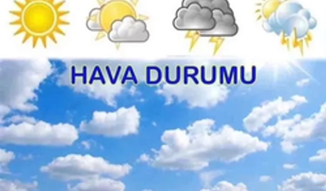 Doğu ve İç Kesimlere Sağanak ve Sert Rüzgar Uyarısı