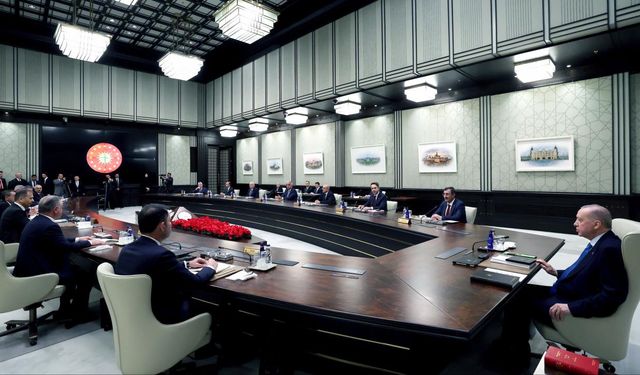 Kabine toplantısında gündem "Terörsüz Türkiye"