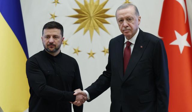 Cumhurbaşkanı Erdoğan Zelenski ile görüştü