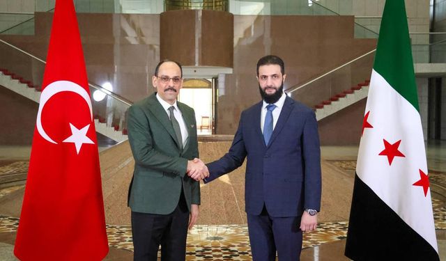 MİT Başkanı Kalın, Şam’da Suriye Cumhurbaşkanı Şara ile görüşecek