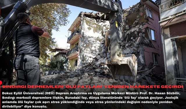 Sındırgı depremleri “ölü fayları” yeniden harekete geçirdi