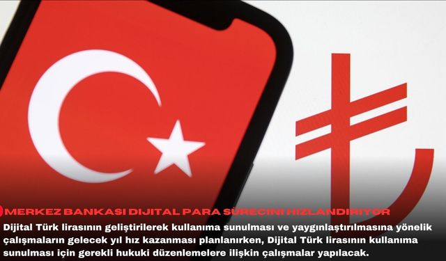 Merkez Bankası dijital para sürecini hızlandırıyor