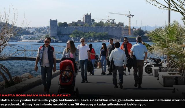 Hafta sonu hava nasıl olacak?