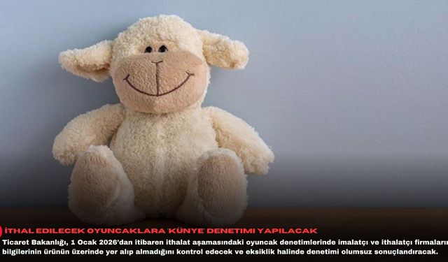 İthal edilecek oyuncaklara 'künye' denetimi yapılacak