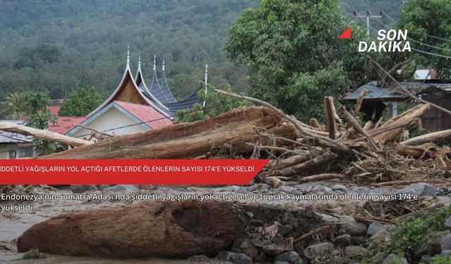 Şiddetli yağışların yol açtığı afetlerde ölenlerin sayısı 174'e yükseldi