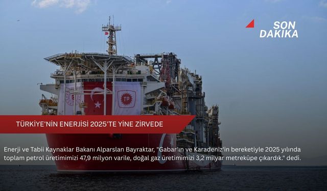Türkiye'nin enerjisi 2025'te yine zirvede