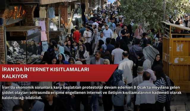 İran'da internet kısıtlamaları kalkıyor