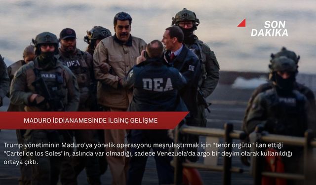 Maduro iddianamesinde ilginç gelişme