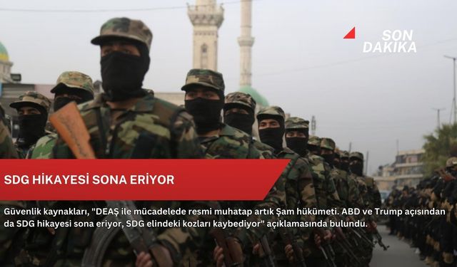 SDG hikayesi sona eriyor