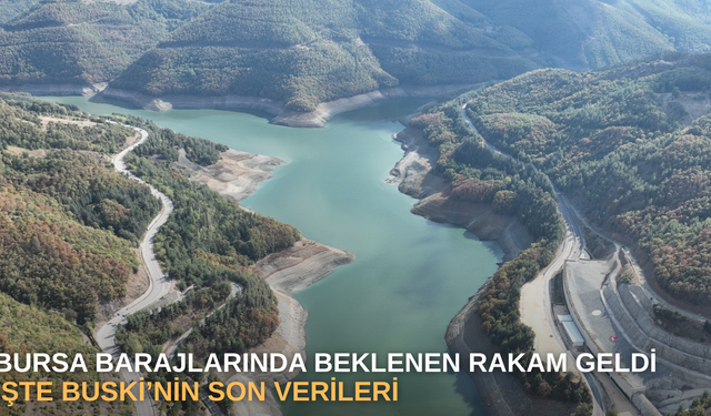 Bursa barajlarında beklenen rakam geldi: işte BUSKİ’nin son verileri