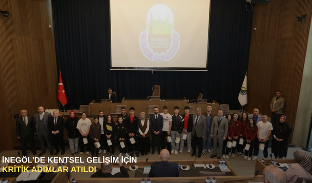 İnegöl'de kentsel gelişim için kritik adımlar atıldı