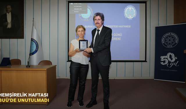 Hemşirelik Haftası BUÜ’de unutulmadı