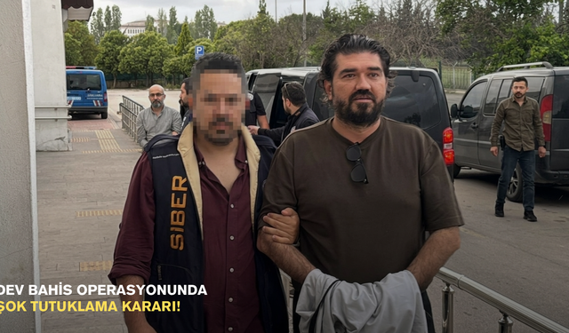 Dev bahis operasyonunda şok tutuklama kararı!